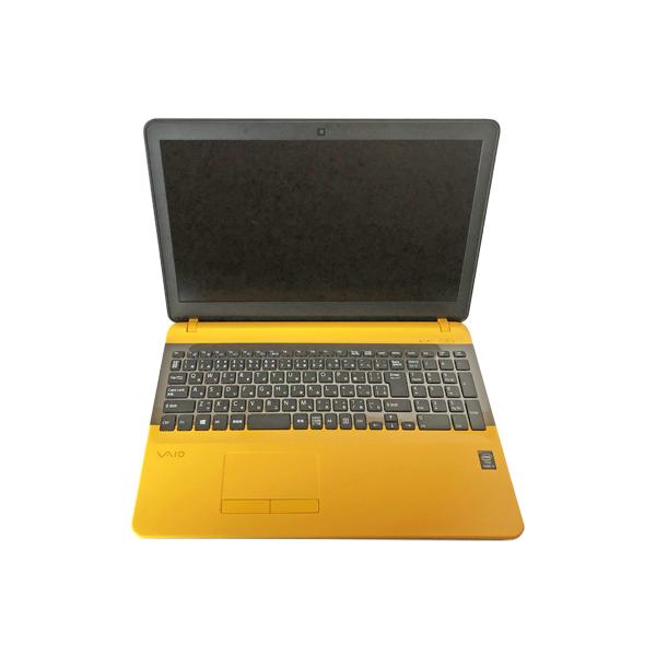 VAIO C 中古パソコン SONY VJC151C11N黒×黄 Microsoft Office 2019