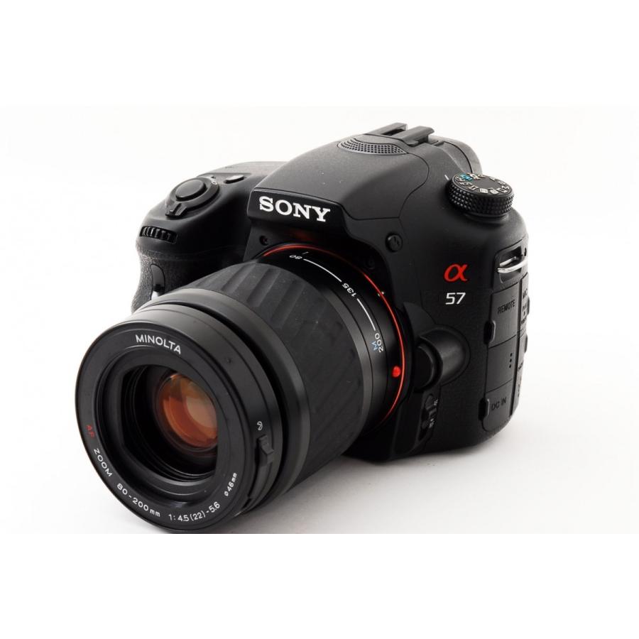 SONY（ソニー） α57 SLT-A57 標準&望遠ダブルズームセット 美品 SD