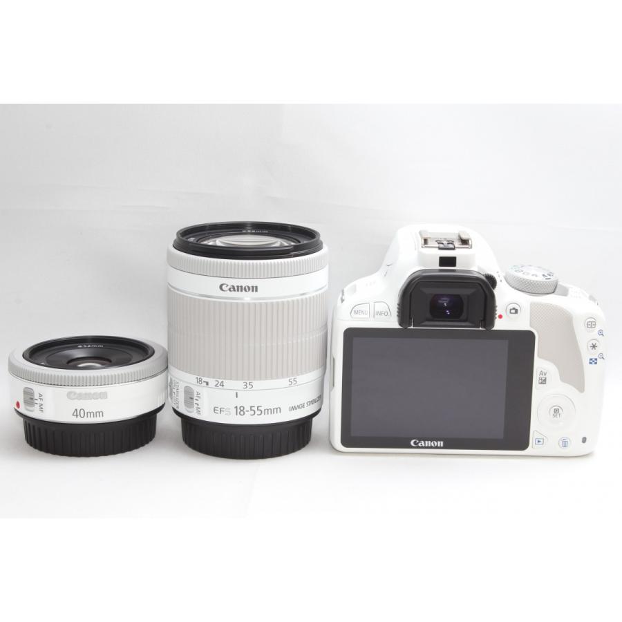 キヤノン（Canon） 一眼レフ EOS Kiss X7 ホワイト ダブルレンズキット