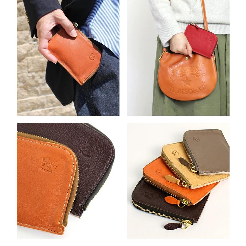 IL BISONTE（イルビゾンテ） 財布 ファスナー財布 L字ファスナー財布