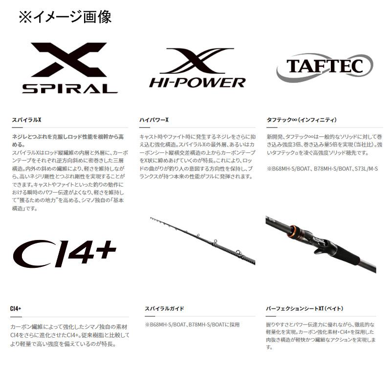 シマノ（SHIMANO） ロックフィッシュロッド ハードロッカー SS S83ML+(