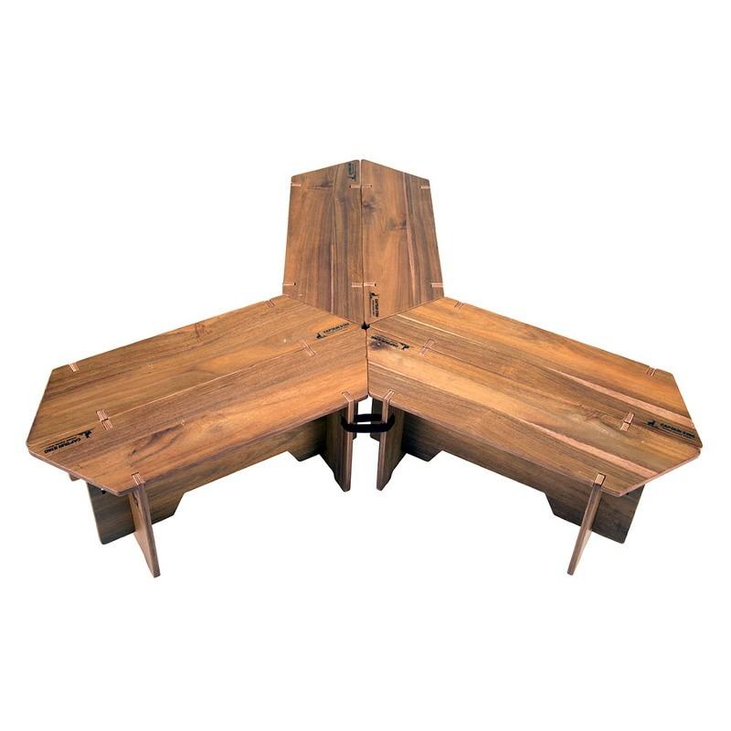 アウトドアテーブル キャプテンスタッグ CSクラシックス ヘキサグリル