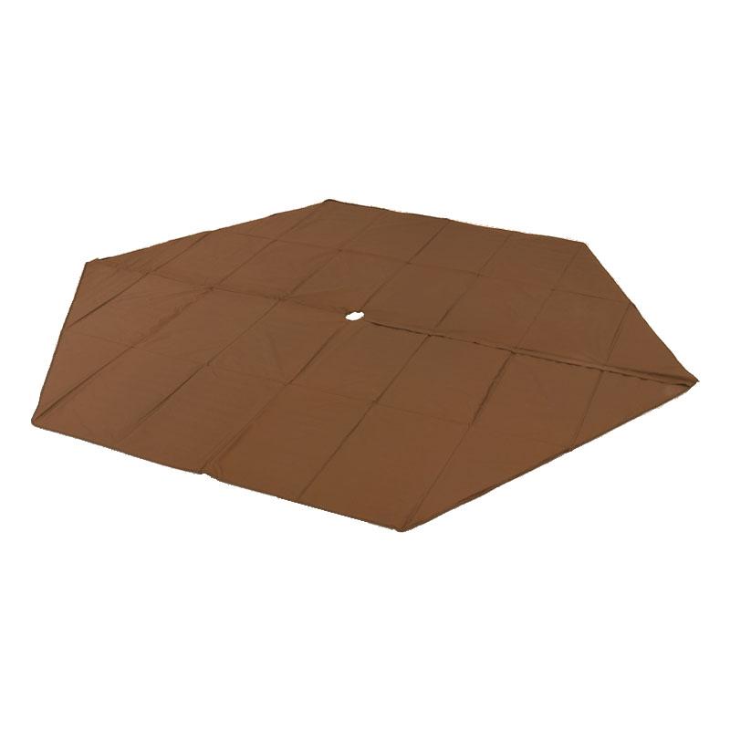 DOD（ディオーオーディー） ワンポールテント M用マット M BR(ブラウン