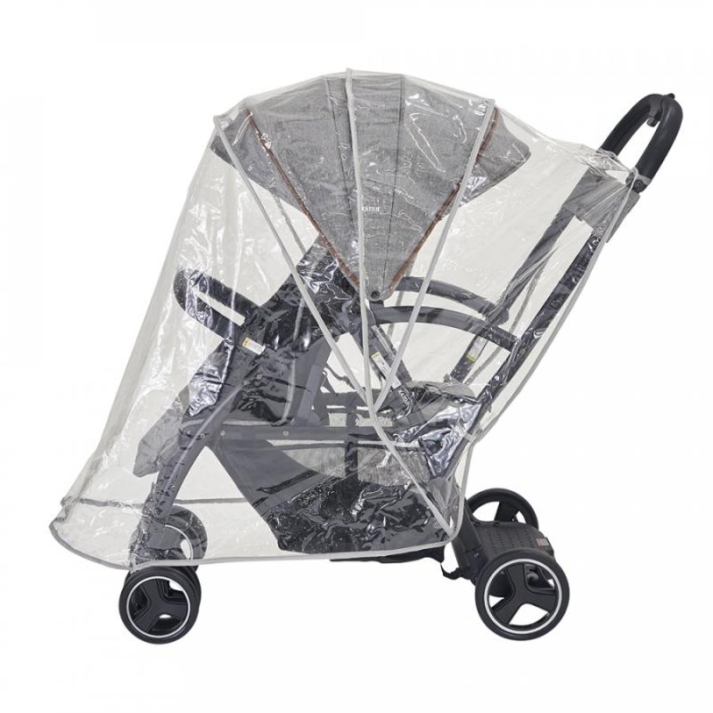 カトージ（KATOJI） 二人乗りベビーカー レインカバー お出かけ