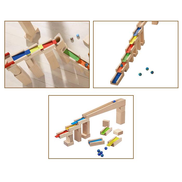 HABA ハバ社 メロディーステップセット 木のおもちゃ クーゲルバーン