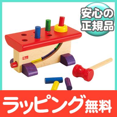 NIC ニック社 大工さん 木のおもちゃ 大工 知育玩具 : ナチュラル