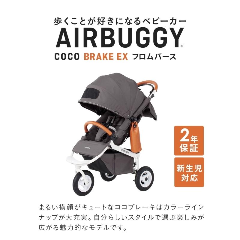 AIRBUGGY（エアバギー） ココ ブレーキ フロムバース アースグレー