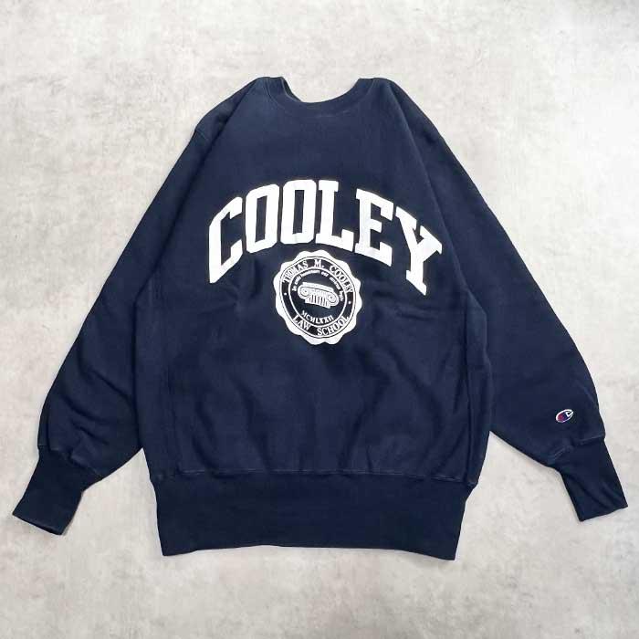 90's Champion Reverse Weave Sweat Shirts NAVY/L Made in USA