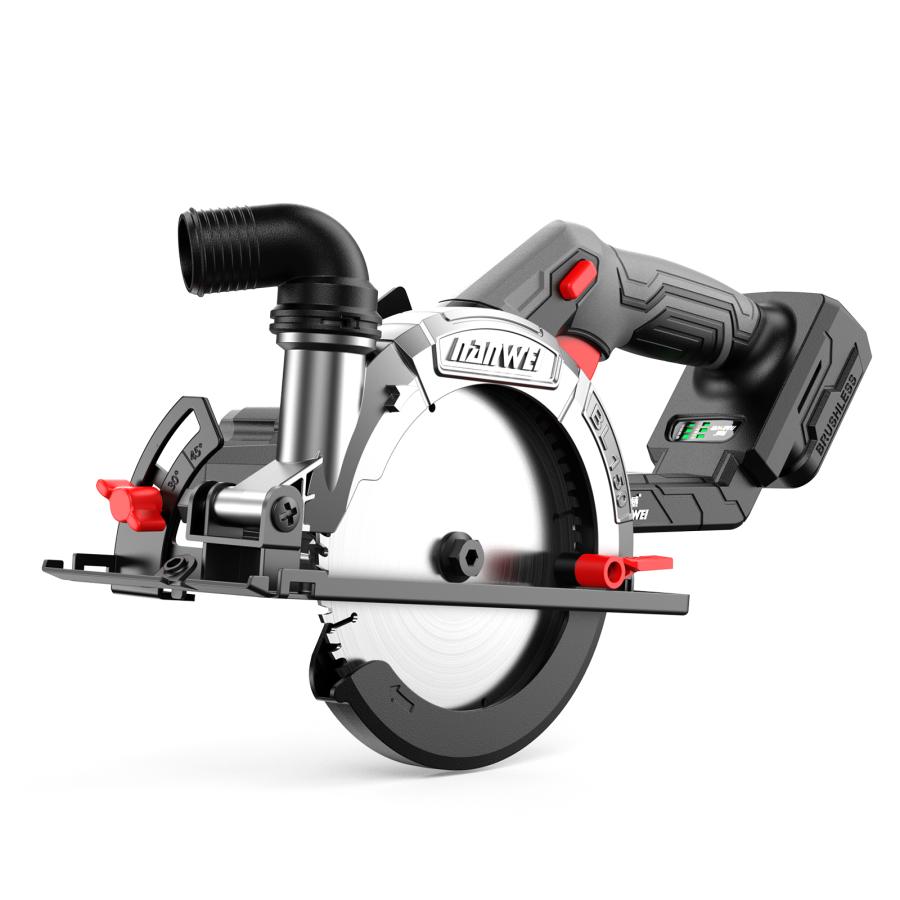 NANWEI 充電式丸ノコ 刃径150mm 最大切込み深さ55mm マキタ18V