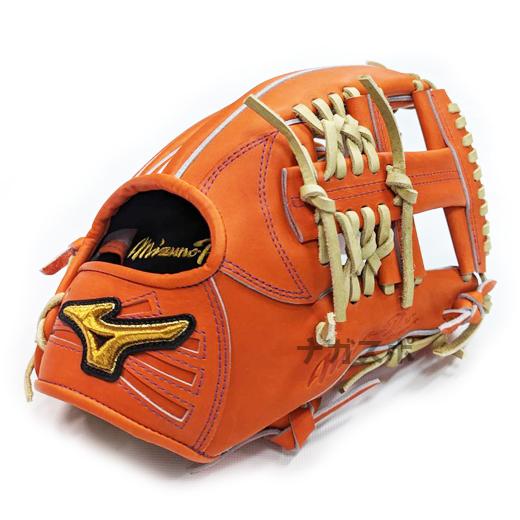 Mizuno Pro 硬式グローブ ミズノプロ スプレンディドオレンジ サイズ10