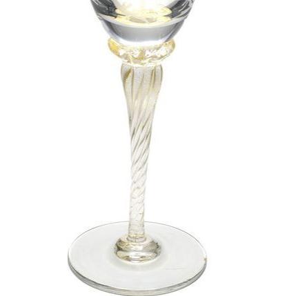 イタリア製 ワイングラス ベネチアングラス 240ml エッチング ムラノ