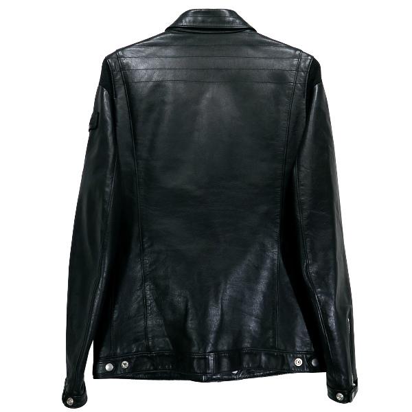 UNDERCOVER（アンダーカバー） アームニット切り替え レザー シングル