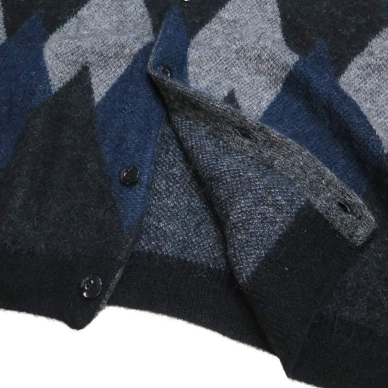 SEQUEL シークエル MOHAIR CARDIGAN モヘア カーディガン ブラック