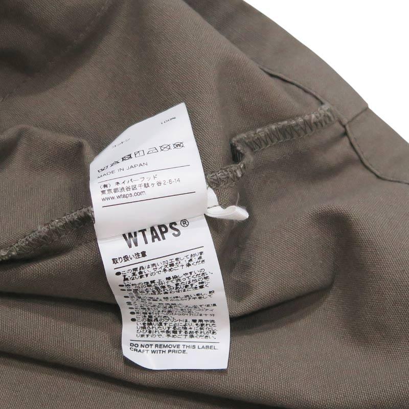 WTAPS（ダブルタップス） 19AW JUNGLE LS/SHIRT.COTTON.CANVAS 192WVDT