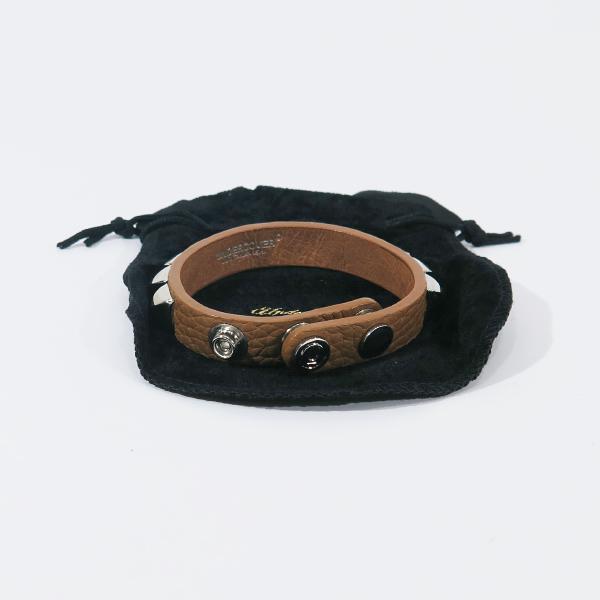 UNDERCOVER（アンダーカバー） PYLAMID STUDS LEATHER BRACELET