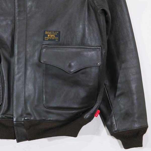 WTAPS（ダブルタップス） 16AW A-2/JACKET.LEATHER.SHEEP 162GWDT