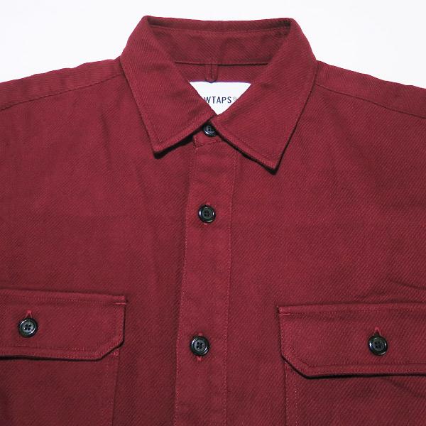 WTAPS（ダブルタップス） 23AW DECK 02/LS/COTTON.TWILL 232TQDT-SHM03