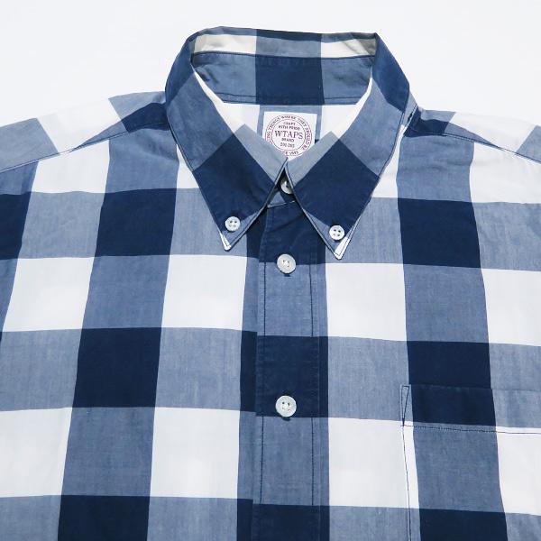 WTAPS（ダブルタップス） 15AW BLOCK CHECK L/S/SHIRT. COTTON.TEXTILE