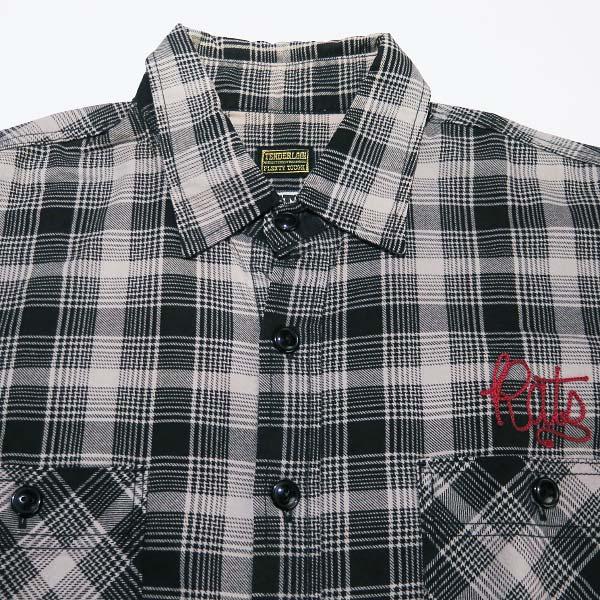 TENDERLOIN（テンダーロイン） x RATS ラッツ CHECK FLLANEL SHIRT