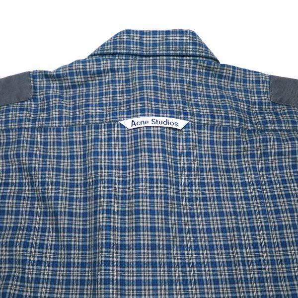 Acne Studios（アクネ ストゥディオズ） CHECK BUTTON UP SHIRT FN-MN