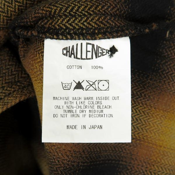 CHALLENGER（チャレンジャー） オンブレチェック長袖ネルシャツ : Nana