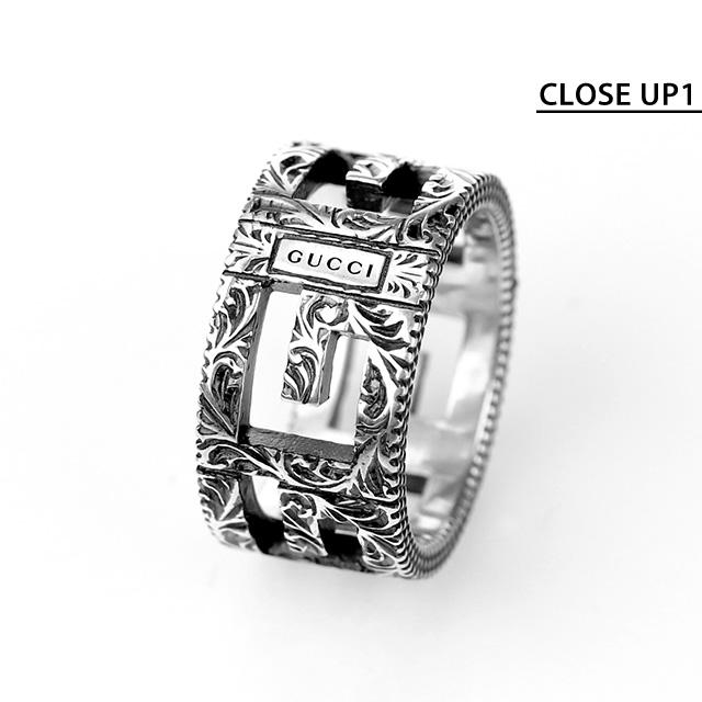 GUCCI（グッチ） ブランド リング 指輪 メンズ レディース スクエアG