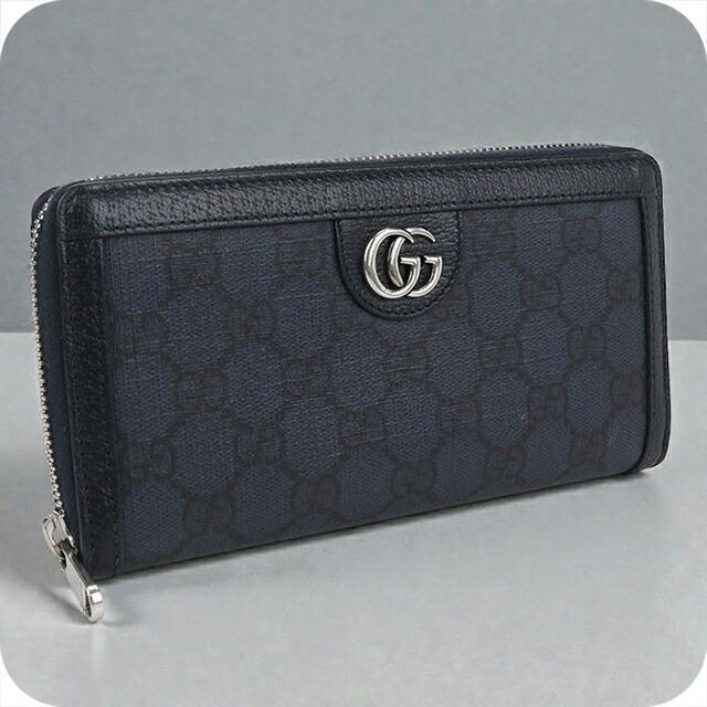 GUCCI（グッチ） 中古 長財布ラウンドファスナー メンズ ブランド
