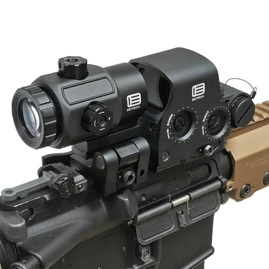 Evolution Gear 製 EOTech G43 マグニファイア 3倍 レプリカ BK クリア