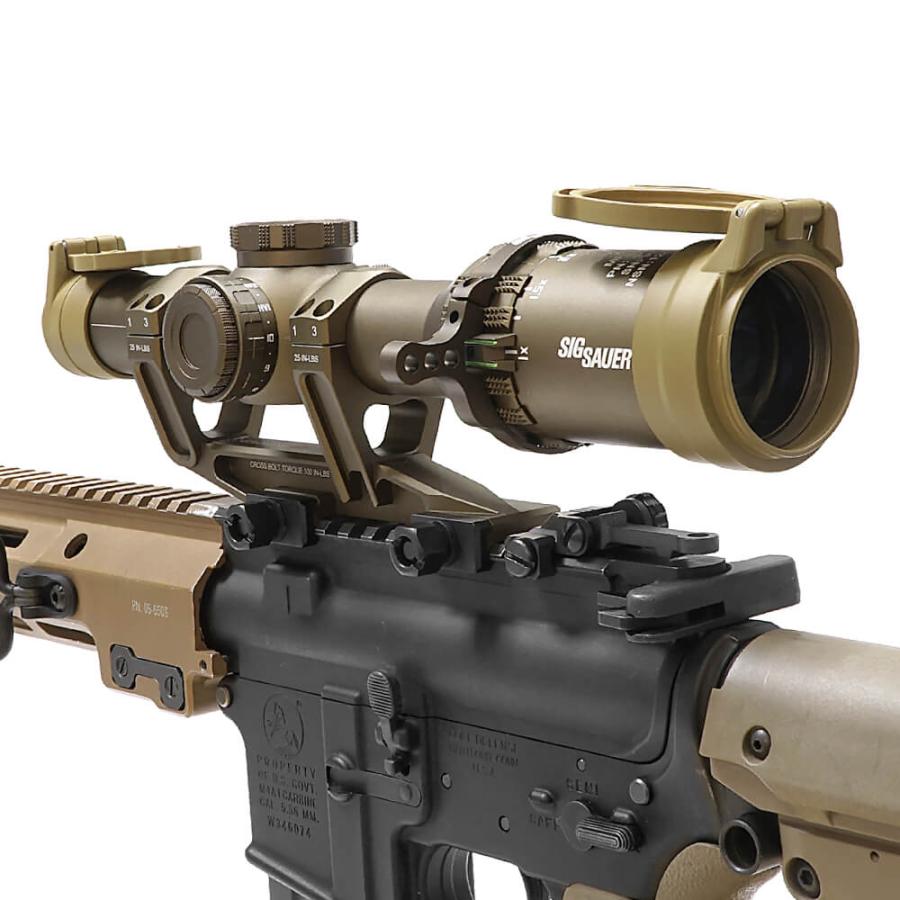 IPX-7 防水＆FFP Evolution Gear 製 SIG TANGO 6T DVO 1-6X24mm