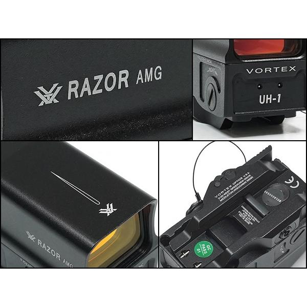 UH-1 ドットサイト VORTEX OPTICSタイプ AMG ホロサイト レプリカ BK