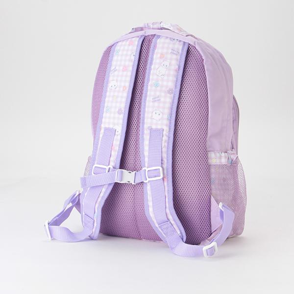 mezzo piano メゾピアノ(mezzo piano)ギンガムネコ柄 ナイロンリュック