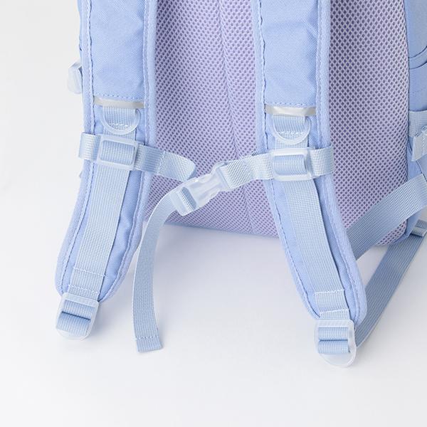 mezzo piano Junior（メゾピアノ ジュニア） ラメカラビナ付きリュック