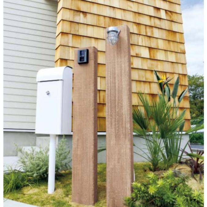 ヴィンテージ ウッド スリーパーラフトH180cm 電線保護管入仕様 1本