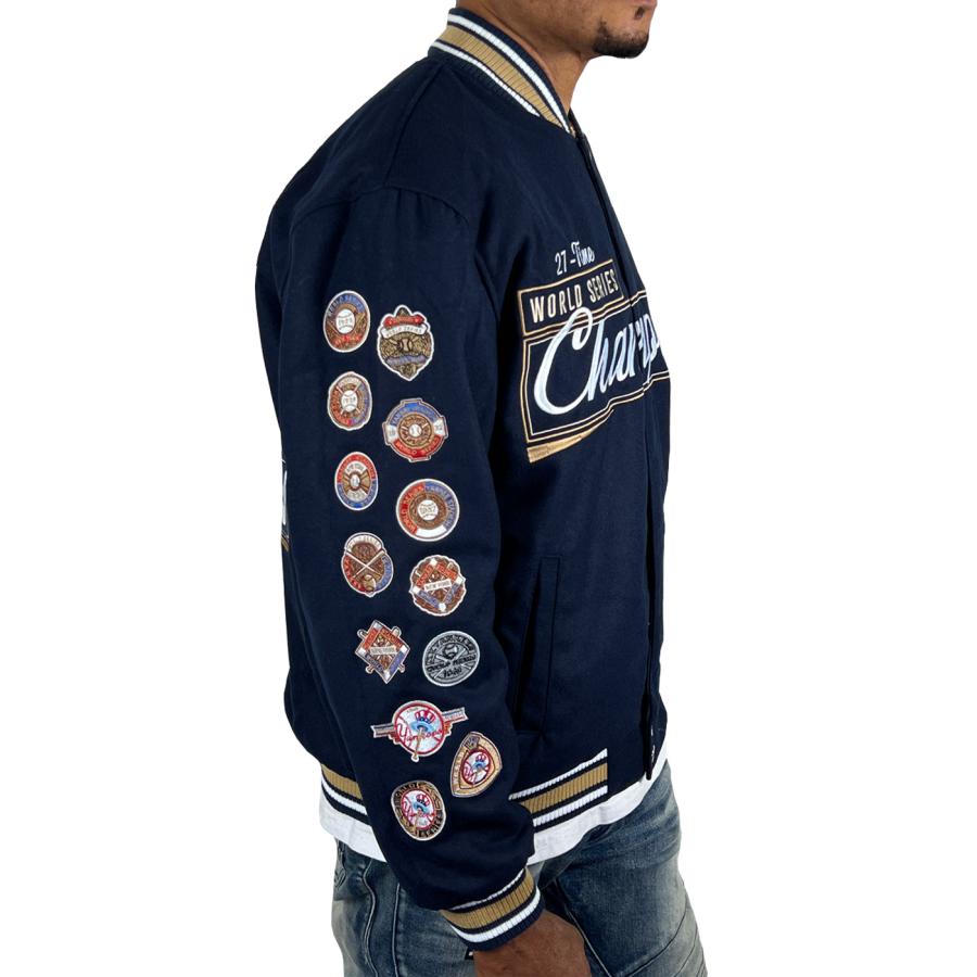 jh design NY Yankees World Series 27 CHMPIONS reversible