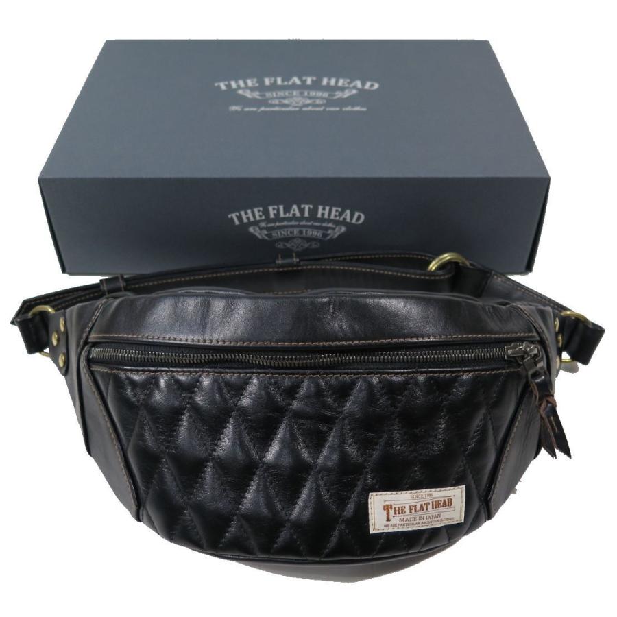 フラットヘッド】 ホースハイド ウエストバッグ/ショルダーバッグ THE
