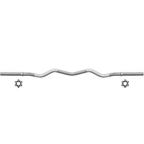 送料無料】バーベル Wシャフト Wバー バー スクリュー アームカール