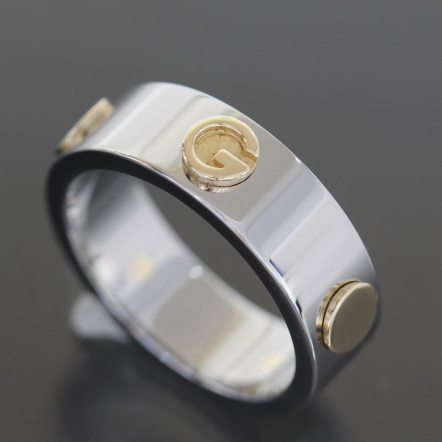 GUCCI（グッチ） イノックス リング 18号 指輪 メンズ ゴールド