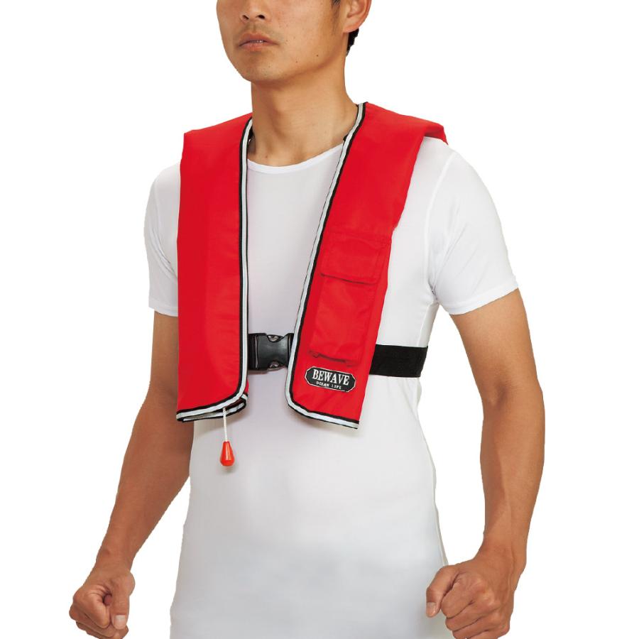 ライフジャケット 桜マーク タイプA 自動膨張式 首掛け型 オーシャンLG