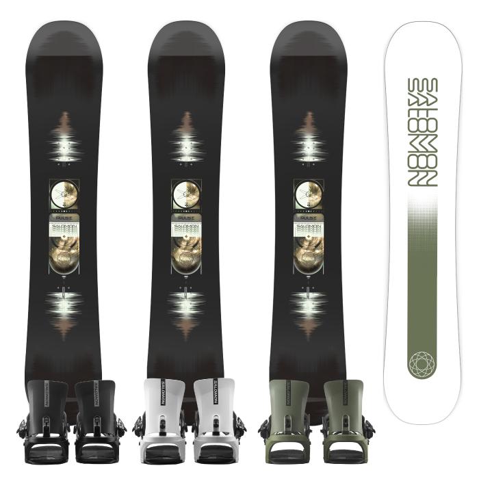 SALOMON（サロモン） 日本正規品 スノーボード ビンディング 2点セット