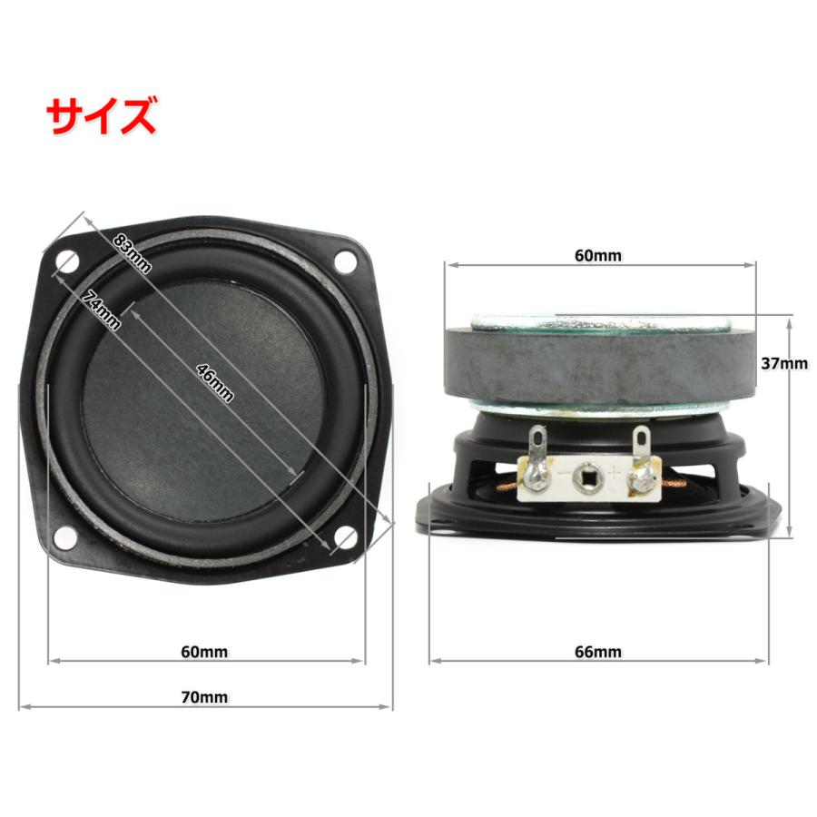 超レア！最小サイズ＆コーンケーブ ウーハースピーカーユニット2.5