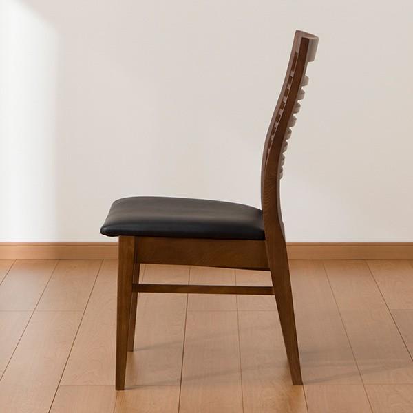 ニトリ（NITORI） ダイニングチェア(ロレイン2 MBR) 食卓椅子 : ニトリ