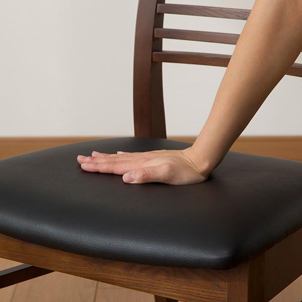 ニトリ（NITORI） ダイニングチェア(ロレイン2 MBR) 食卓椅子 : ニトリ