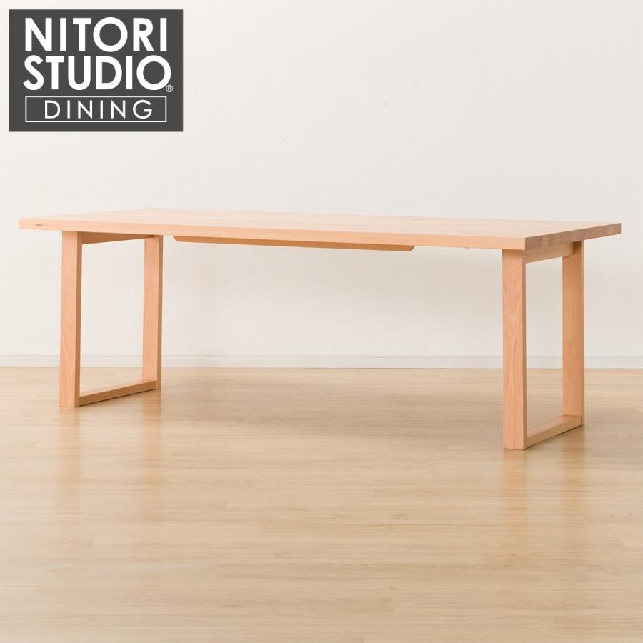 ニトリ（NITORI） 幅200 ダイニングテーブル(NコレクションT-06U 200NA
