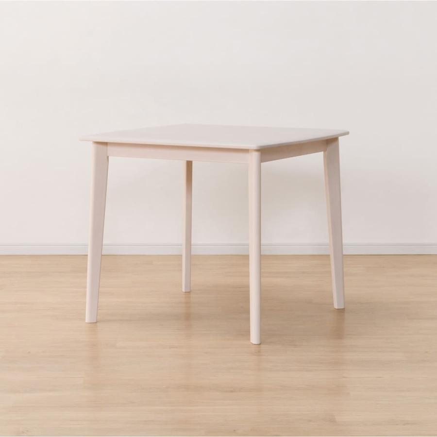 ニトリ（NITORI） 幅80 ダイニングテーブル(アルナスDF 80 WW) 2人用