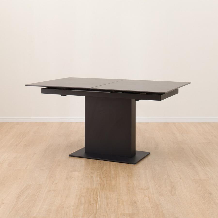 ニトリ（NITORI） セラミックEXT伸長式ダイニングテーブル(140/179GY