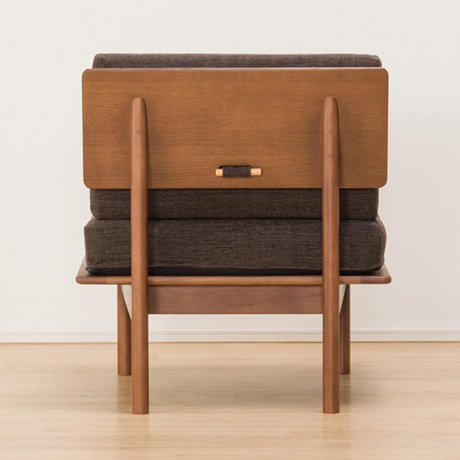 ニトリ（NITORI） リビングダイニング1人掛けソファ(オークエスト MBR