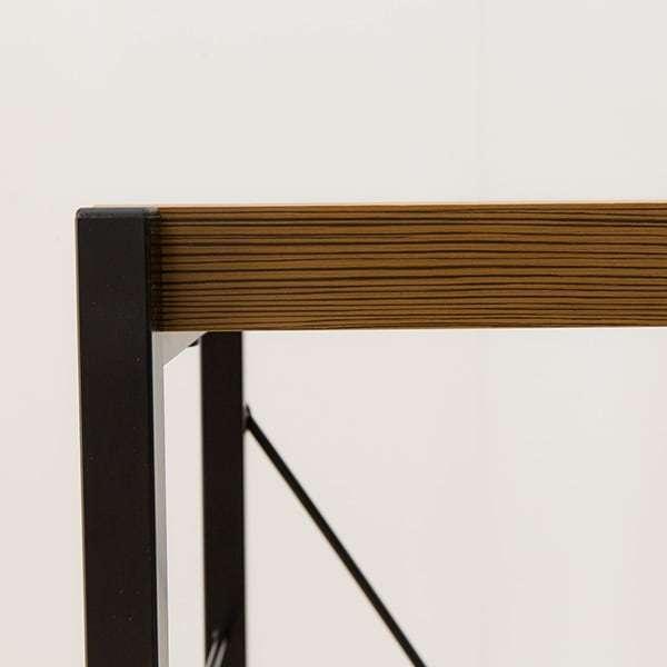 ニトリ（NITORI） ブックシェルフ(N ステイン 60 BR) 本棚 スチール