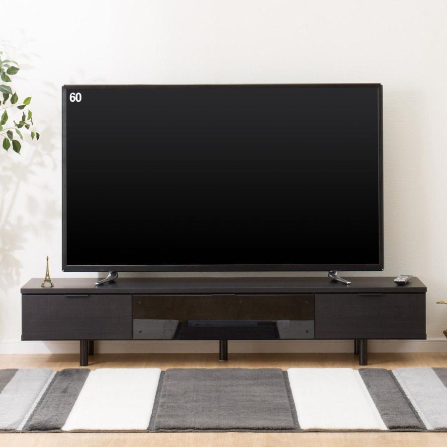 ニトリ（NITORI） 幅170 ローボード (エトナ 170LB BK） テレビ台 TV台