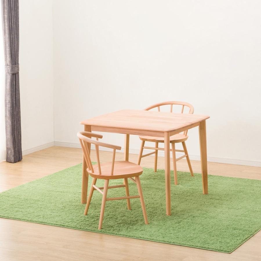 ニトリ（NITORI） ダイニングテーブル3点セット(NコレクションT-01 90