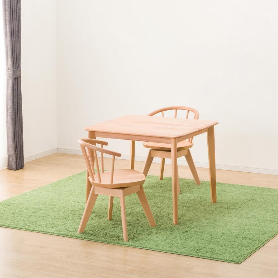 ニトリ（NITORI） ダイニングテーブル3点セット(NコレクションT-01 90